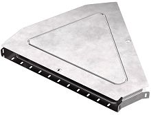 Угол для лотка горизонтальный с крышкой Промрукав Стандарт 45град. 600х100 картинка